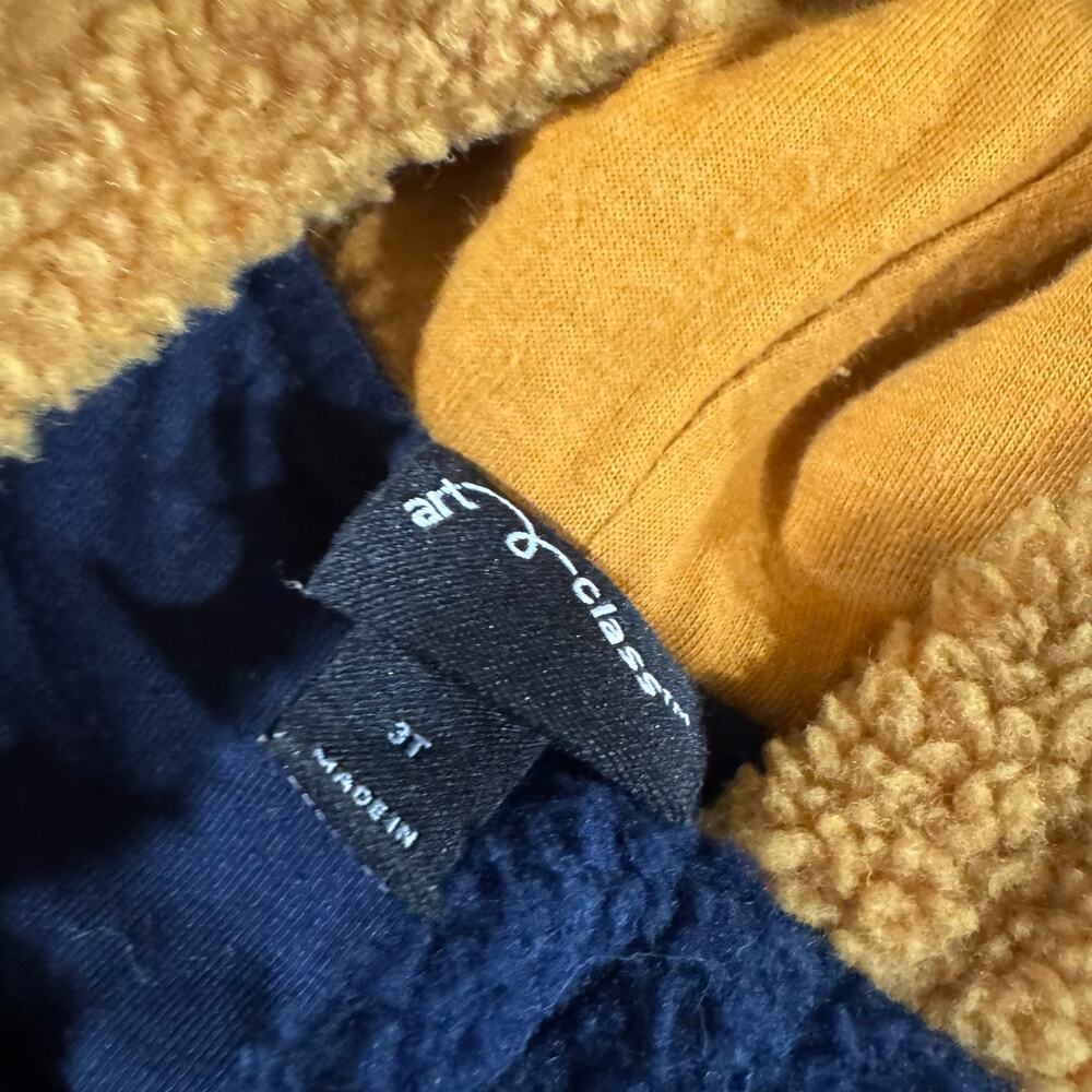 Art Class Toddler Boy 3T Color Block Pullover Jacket - Picture 3 of 6